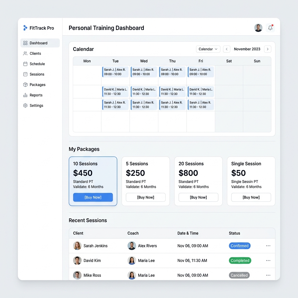 Personal Training in WeeksPro